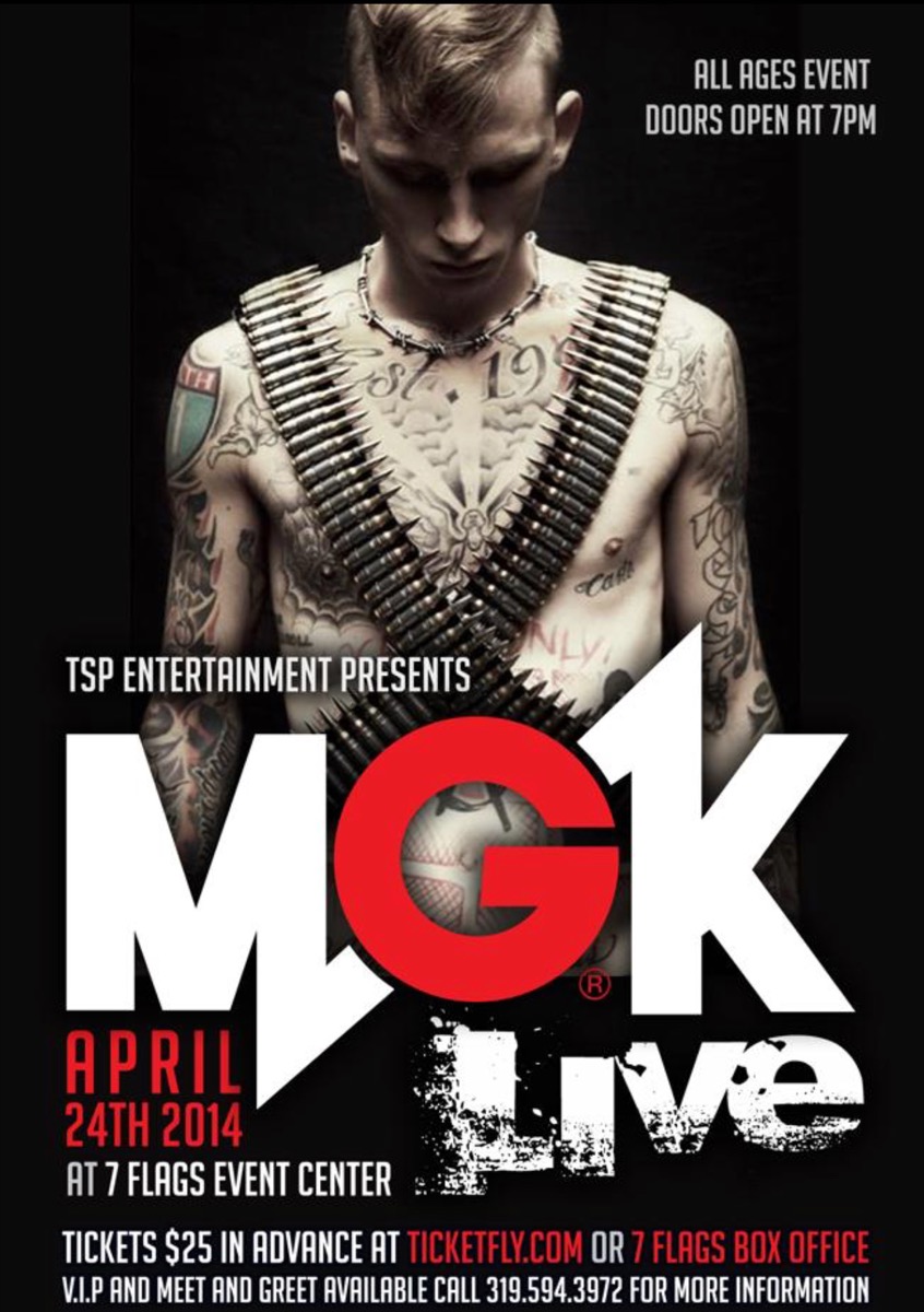 Machine Gun Kelly Live — 7 Flags Event Center