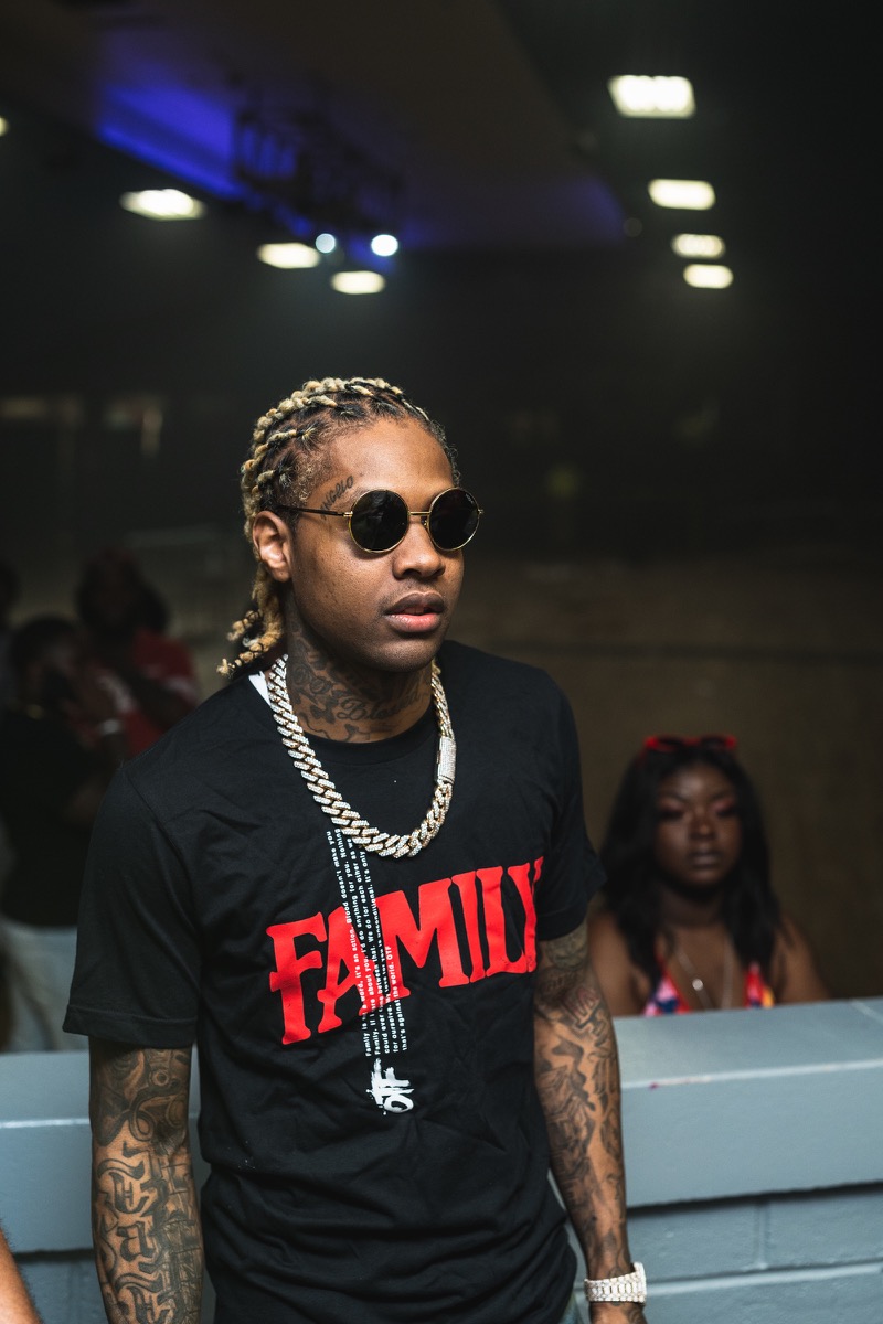 Lil Durk backstage