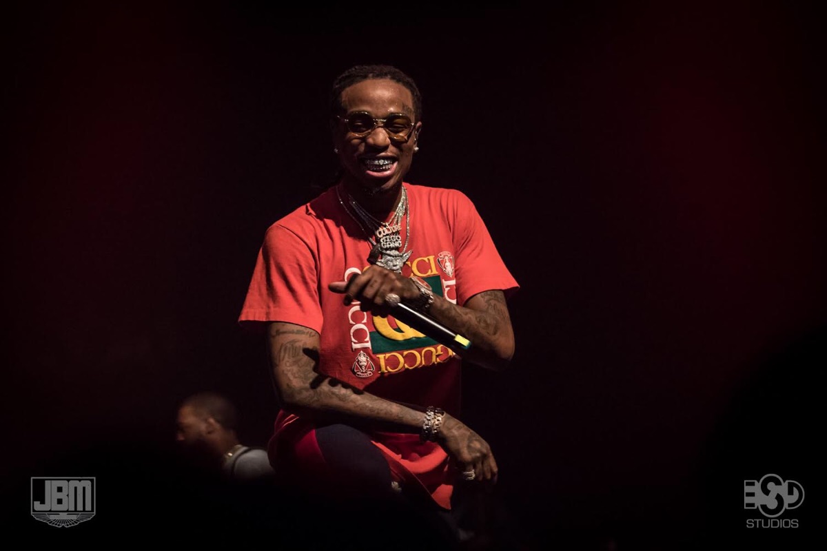Quavo on stage